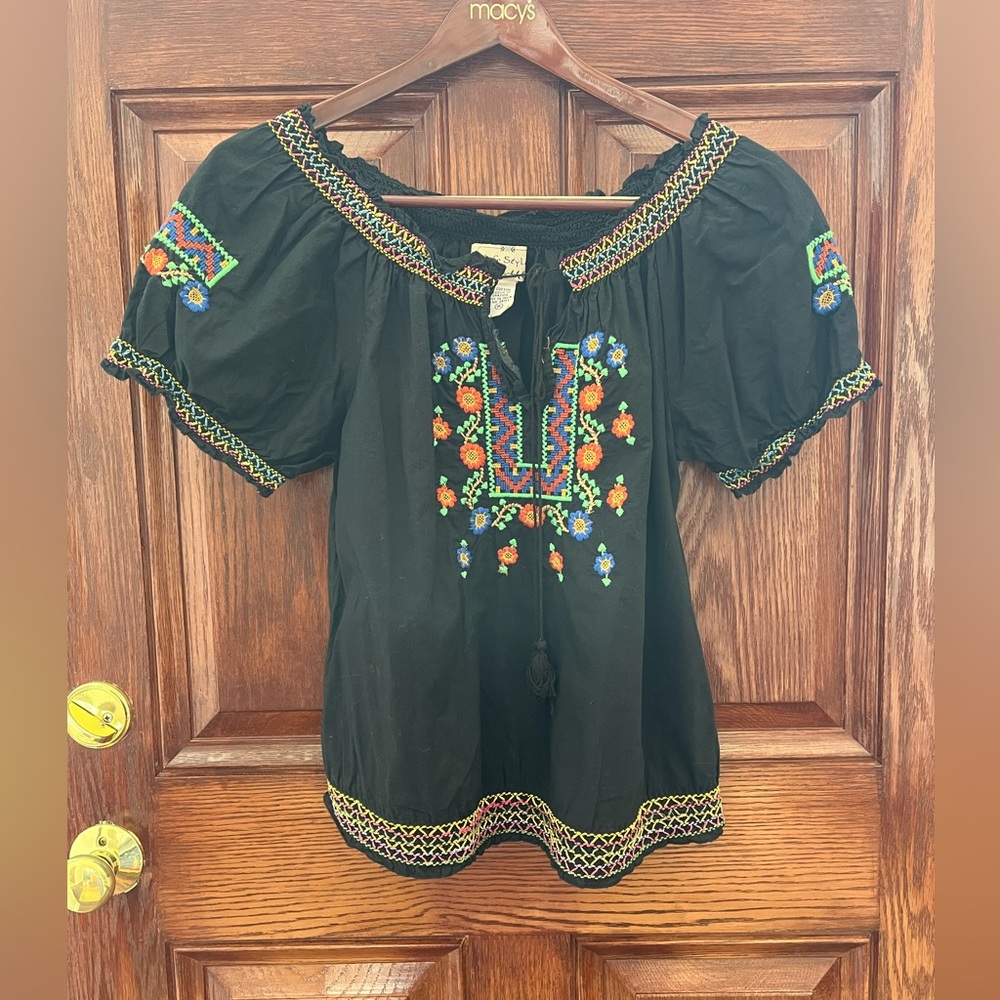 Fun bohemian blouse!